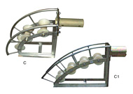 C、C1系列電(diàn)缆孔口保护滑車(chē)